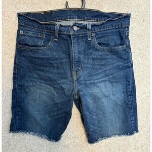 Men's Blue Denim Shorts